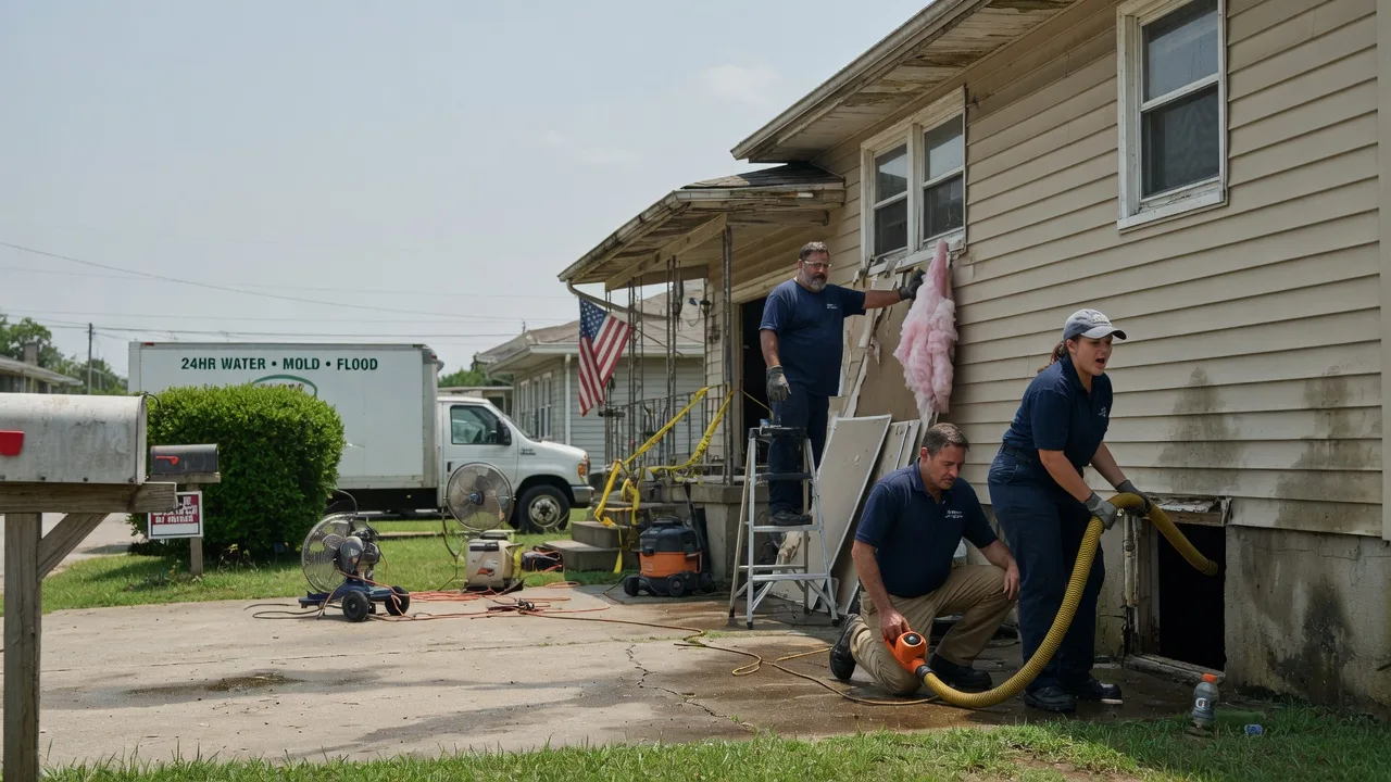 Water Damage Repair in Vidalia, LA near me